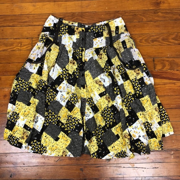 Magic Dresses & Skirts - Magic Floral Multi-Pattern Skirt